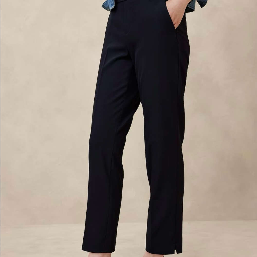 Banana Republic Petite Black Trousers